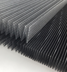 Plissee-Mesh-Rohmaterial zur Herstellung starker insekten abweisender Bildschirme mit Plissee-Fliegen gitter aus Polyester-Insekten schutz