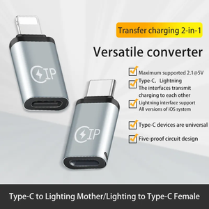 迷你铝制<span class=keywords><strong>C</strong></span>型公到8针母连接器适配器<span class=keywords><strong>Usb</strong></span> <span class=keywords><strong>C</strong></span> <span class=keywords><strong>USB</strong></span> <span class=keywords><strong>C</strong></span>到8针适配器转换器
