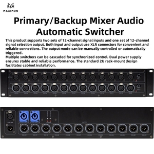 Digital Mixer 24 <strong>Input</strong> 12 <strong>Output</strong> Stage Box With 32 Microphone <strong>Audio</strong> Console Mixer for Music Stage - Product Image 2