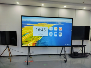 インタラクティブフラットパネル4K 65 75 86100110インチスマートスイッチボードタッチスクリーンインタラクティブ教育用 - Product Image 5