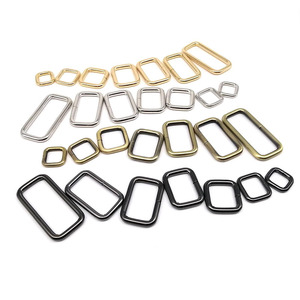 工場直販多目的キーホルダーDリングハンドバッグストラップループクラスプフックDリングDIYアクセサリーレディバッグ用 - Product Image 1