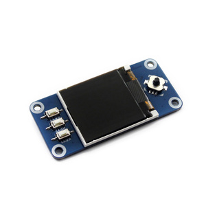 Waveshare 1,44 Zoll LCD-Display HAT für Raspberry Pi 128 x 128 Pixel SPI-Schnittstelle LED-Hintergrundbeleuchtung 3,3 V - Product Image 1