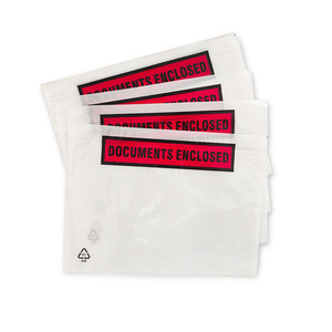 Kích thước C5 C6 C7 nhà máy tùy chỉnh rõ ràng dính đóng gói danh sách kèm theo phong bì - Product Image 5