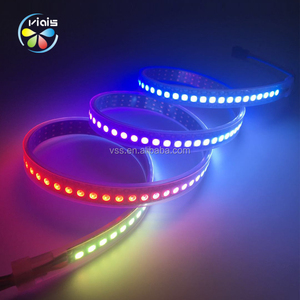 מחיר המפעל 50rgb 144 הוביל רצועת פיקסל ws2812 הוביל רצועה פיקסל צבע חלום צבע נתחש הוביל פיקסל אור