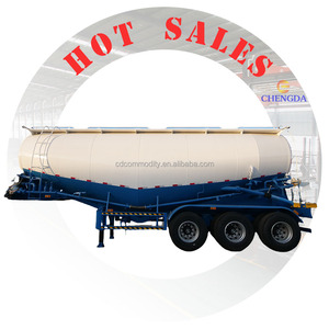 Factory Direct <strong>30</strong> 40 Cubic China Diesel Engine <strong>Cement</strong> <strong>Bulker</strong> Tank Truck Trailer 60 <strong>Tons</strong> Steel Semi-Trailer
