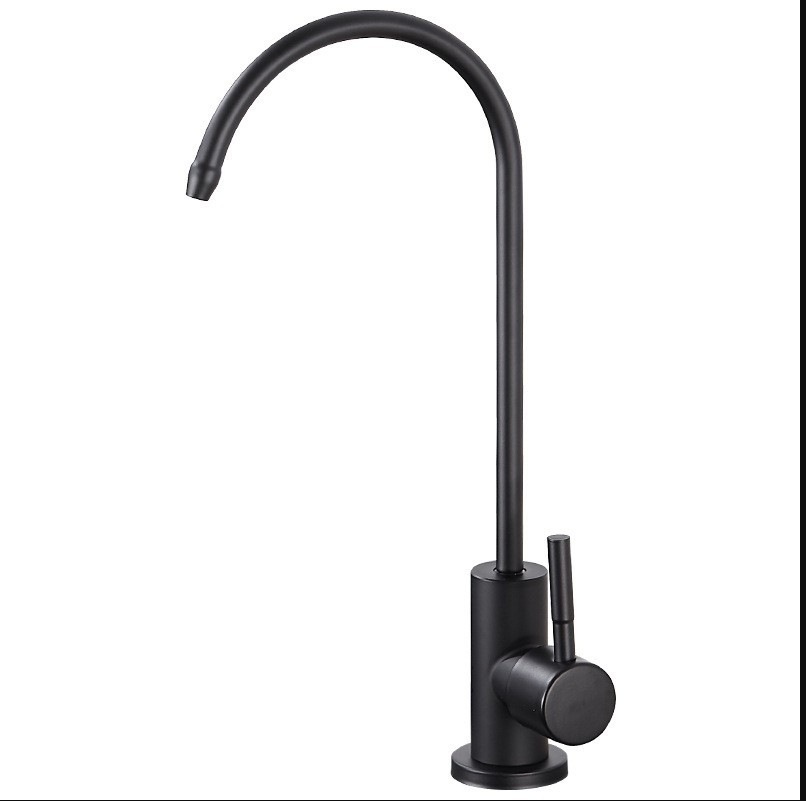 304 black 1/4 inch single cold water purifier