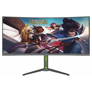 OEM 34 inç 3440*1440 4K 165Hz oyun masaüstü için IPS Panel hoparlör DP arayüzü ile LED monitör - Product Image 5