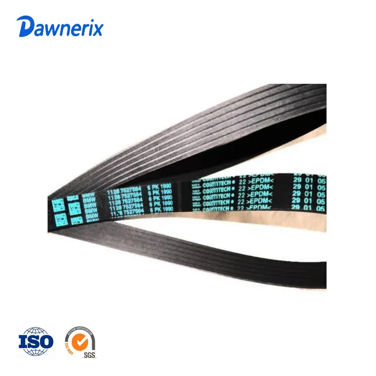 Auto parts conveyor engine fan belt rubber belt for TOYOTA LEXUS 90916-02571
