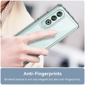 OnePlus Nord CE4 için kılıf, temizle sert akrilik hibrid yumuşak TPU tampon 2 in 1 darbeye cep telefonu kapak için OnePlus Nord CE4 - Product Image 5