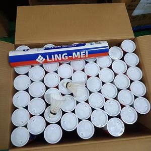 Bwf Ngỗng Lông Tự Nhiên Nút Chai Đá Cầu Cho Giải Đấu Lingmei 90pro - Product Image 4