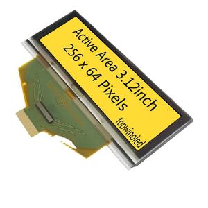 OledディスプレイパネルグレーブルーI2CSPIパラレルインターフェイスSsd13221.51/1.5424ピンPmoledOledスクリーン256X641/64デューティ3.12インチ - Product Image 2