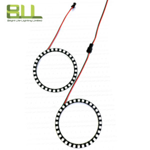 แถบไฟ LED 32ดวงสำหรับ WS2812พิกเซลแบบ DC5V ไฟ LED 32ดวงที่สามารถระบุที่อยู่ได้ - Product Image 5