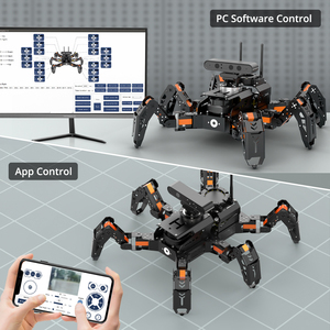 Hiwonder ROSpider Python Programmierung ROS Hexapod Jetson Nano Roboter unterstützung AI Vision SLAM Sprach steuerung Lidar Mapping Navigation