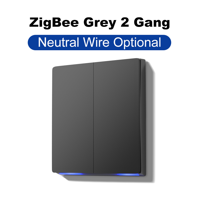 Grey(ZigBee EU-2 Gang)