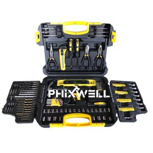 可折叠塑料多功能木工手工工具套装工具机械钳钻头 - Product Image 3