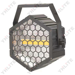 100w vintage halojen led matris retro ışık düğün parti yuvarlak arka halojen ışık Retro flaş ışığı sahne efekti - Product Image 3