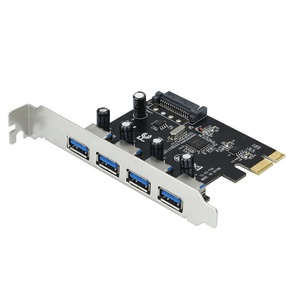 อะแดปเตอร์เสียบการ์ดขยายตัว4พอร์ต USB 3.0 PCI-E สำหรับคอมพิวเตอร์ - Product Image 3