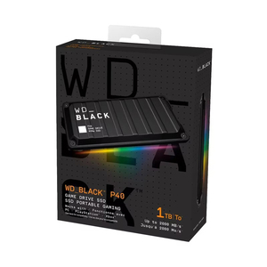 Batı dijital WD siyah P40 2TB USB 3.2 Gen 2x2 tip-c oyun sürücü SSD taşınabilir harici katı hal sürücü uyumlu - Product Image 1