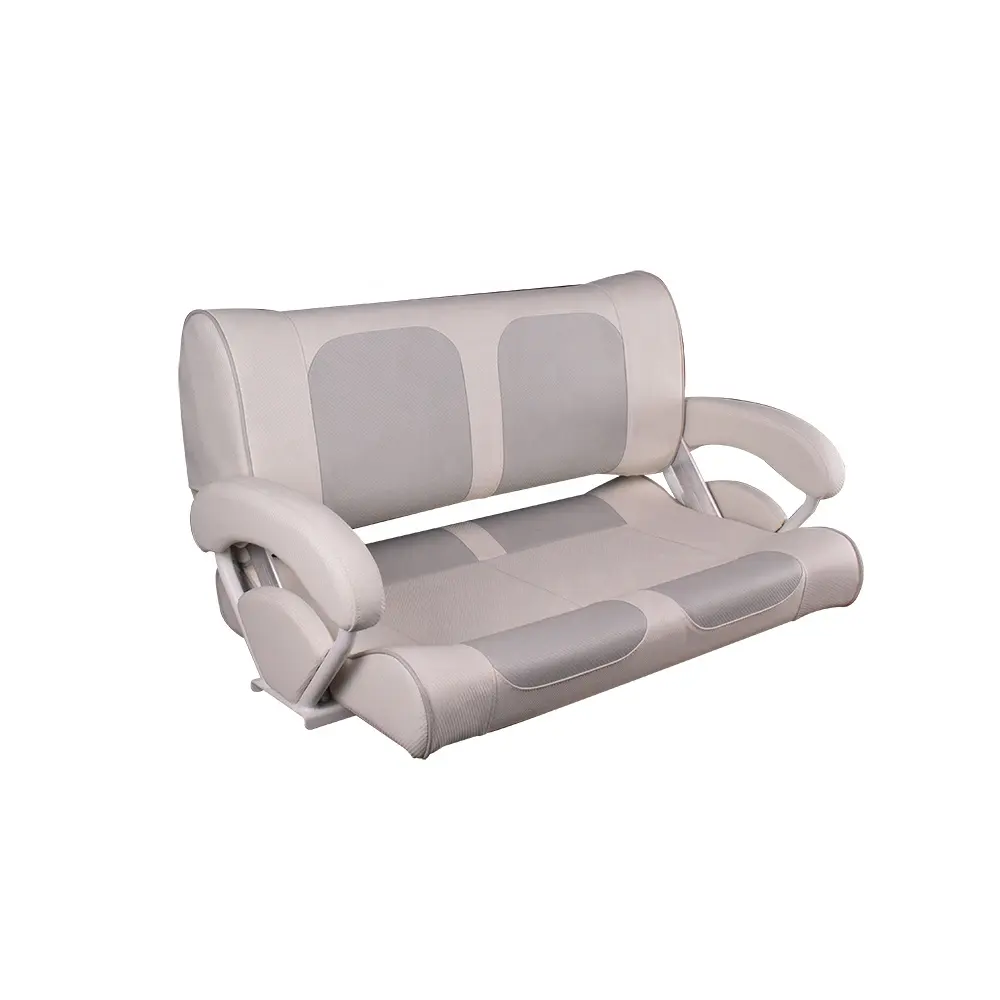 Asiento de barco cómodo, asiento doble de capitán, suministros de fábrica, nuevo estilo, gran oferta