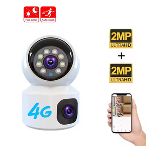V380กล้องรักษาความปลอดภัยอัจฉริยะในร่มเลนส์คู่4G 4MP HD ไร้สาย IP Baby PTZ เซ็นเซอร์ CMOS สำหรับการจัดเก็บข้อมูลแบบคลาวด์ - Product Image 3