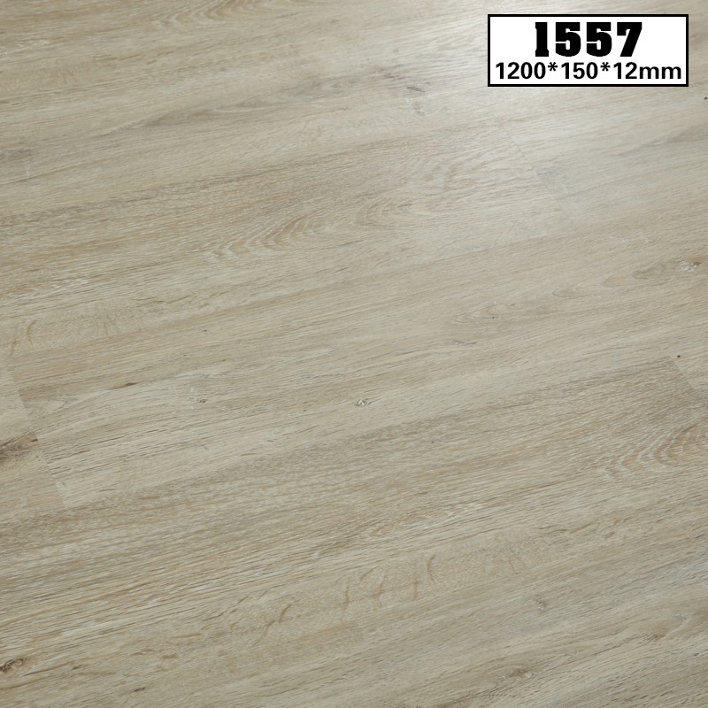 1557 high wear-resistant 12mm ultra thick light wood color