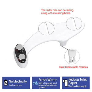 Best Selling ABS Non-Electrical <strong>Bidet</strong> Toilet Modern Design for Hotel Apartment <strong>Use</strong> Dropshipping Ready for Cleaning Function - Product Image 2