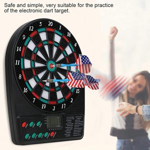 自動スコアリング電子ダーツボードソフトチップ大人用デジタルスコアボード付き - Product Image 2