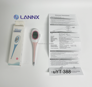 LANNX uYT388ポータブルデジタル獣医電子温度計獣医温度計動物用メモリ機能Termometero - Product Image 6