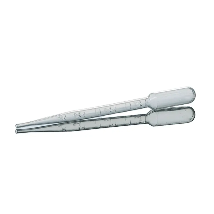 Sorfa Laboratory Supplies Pipetten Einweg 3ML Kunststoff Transparente Pippete Transfer pipette