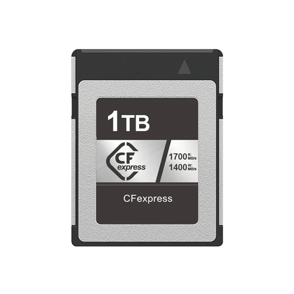 2024 Novo cartão de memória Compact Flash CF de alta velocidade 128GB 256GB 512GB 1TB 2TB CFexpress Tipo B para câmeras