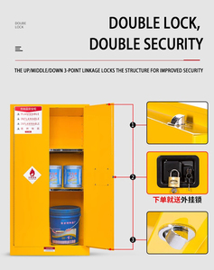 Tủ khóa an toàn hóa chất 30 gallon Sơn Công Nghiệp rượu chống cháy Hộp hóa chất nguy hiểm Tủ lưu trữ - Product Image 4