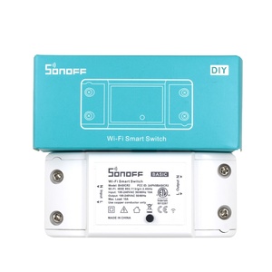 SONOFF BASICR2 Smart EIN/AUS WiFi-Schalter, <span class=keywords><strong>Light</strong></span> <span class=keywords><strong>Timer</strong></span> APP/Sprach fernbedienung DIY-Modus Arbeiten Sie mit Alexa Google Home