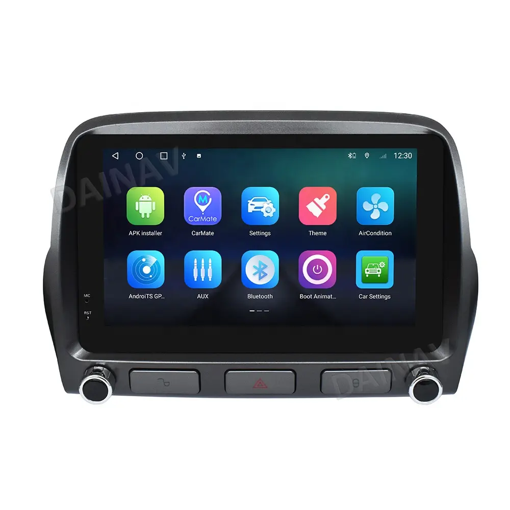 Rádio multimídia estéreo para carro, rádio multimídia com tela sensível ao toque para Chevrolet Camaro 2010 2011-2015 de 10.25 polegadas Android12
