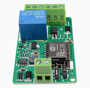 รีเลย์เครือข่าย220V โมดูล WiFi อินพุต DC 7V ~ 30V รองรับ ESP8266สีเขียว10A - Product Image 1