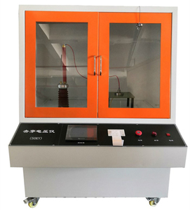Tester di rottura di tensione 50KV IEC 60243 ASTM D149, materiale isolante solido, apparecchiatura di prova di tensione - Product Image 1