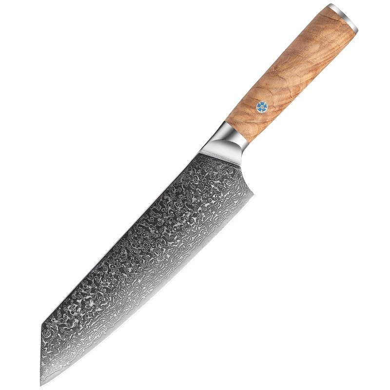 Couteau de coupe argenté de 8 pouces