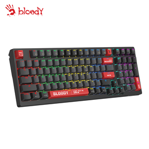 <strong>A4Tech</strong> Bloody WS98 RGB BLMS Mechanical Wireless 2.4G Bluetooth Wired Dual Mode <strong>Keyboard</strong> Hot-Swappable 4M Onboard 1000Hz Report Rate - Product Image 2