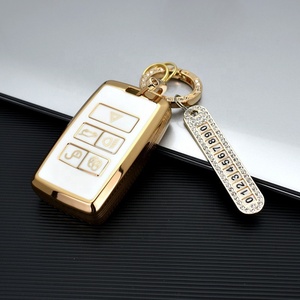 ฝาครอบกุญแจรถแลนด์โรเวอร์,ฝาครอบกุญแจ TPU สำหรับ Range Rover ฝาครอบกุญแจ Fob และพวงกุญแจ Rover Sport Evoque Freelander สำหรับ Jaguar XF XJ XE XJL XF - Product Image 3