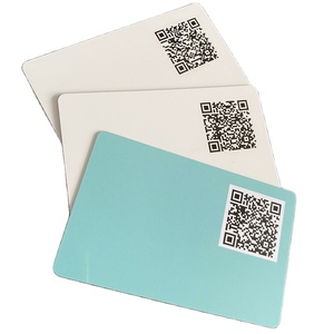 Tarjeta Rfid para sistema de cerradura de puerta de Hotel, eslabones únicos personalizados, código Qr, color blanco brillante, T5577