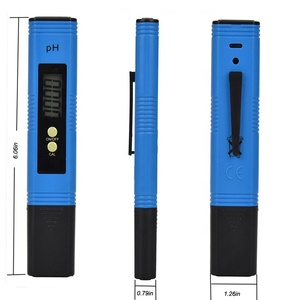 Mavi <span class=keywords><strong>PH</strong></span> metre taşınabilir <span class=keywords><strong>PH</strong></span> Test cihazı kalem dijital su kalitesi saflık testi akvaryumlar