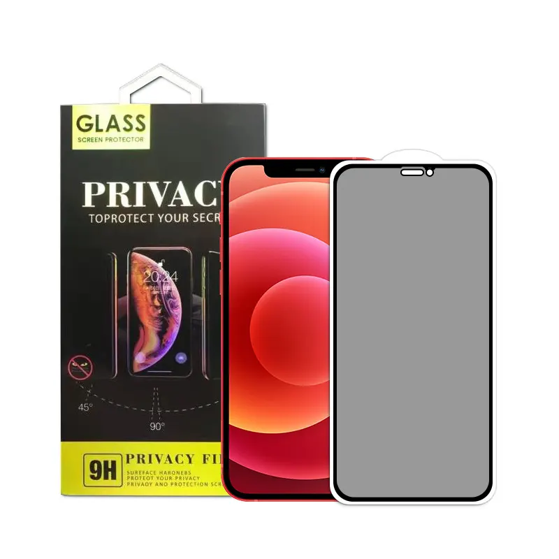 Protecteur d'écran en verre trempé mat 2.5D AG pour iPhone / Samsung nouveau modèle