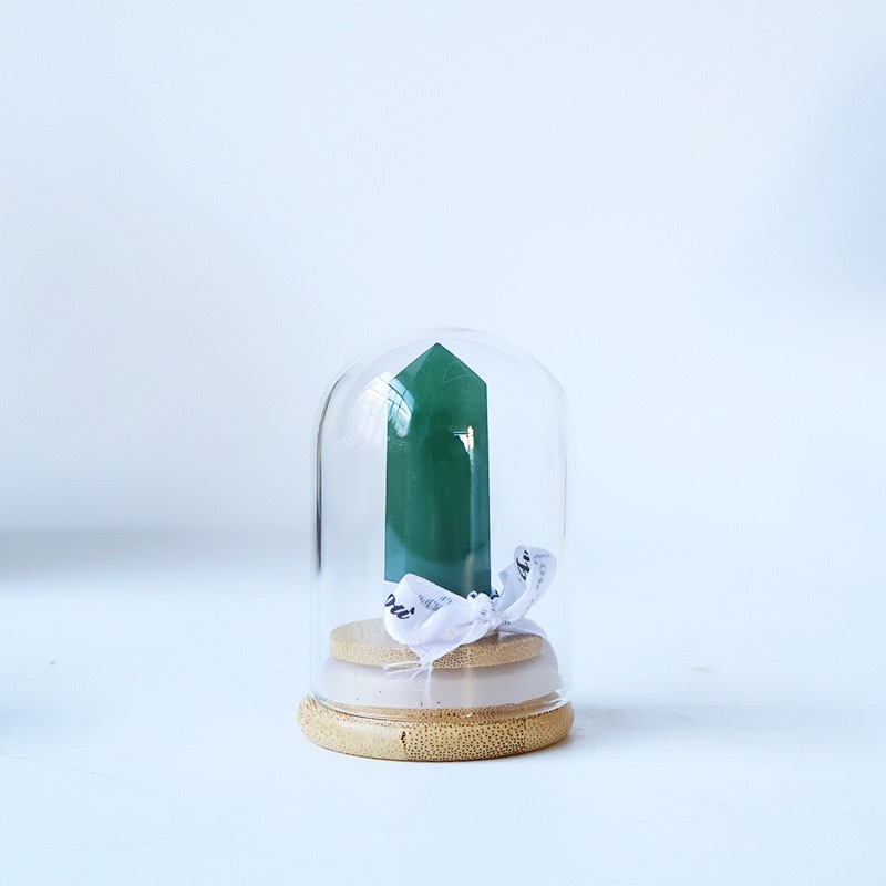 Pointe d'aventurine verte