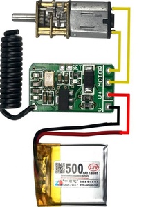 1 2 3 4 Tasten 315MHz 433MHz Fernbedienungs-Lerncode Festcode 433MHz Empfänger modul HF-Sender