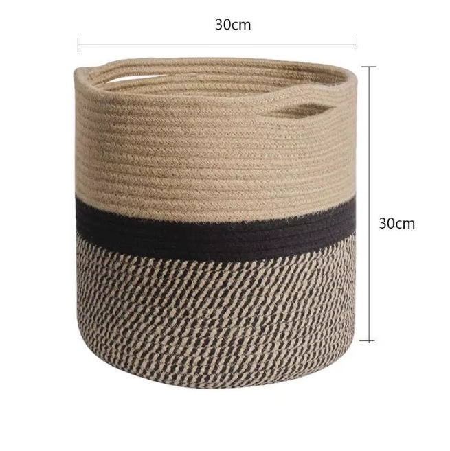 30cm marrone-nero