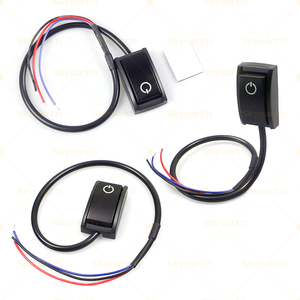 Interruttore a pulsante per Auto tipo pasta fai da te spegnimento/interruttore universale DC12V per illuminazione automatica altre modifiche automobilistiche - Product Image 6