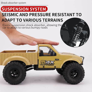 1/16 simülasyon radyo kontrol askeri Off-Road oyuncak arabalar 2.4ghz RC tırmanma araçlar oyuncak uzaktan kumanda arabalar Model oyuncaklar çocuklar için - Product Image 5