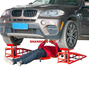2000KGS רכב כביסה הידראולי רמפות עם אישור CE אוטומטי שמן מחליף סוגר תחזוקה מארז סוגר גובה אדום שחור