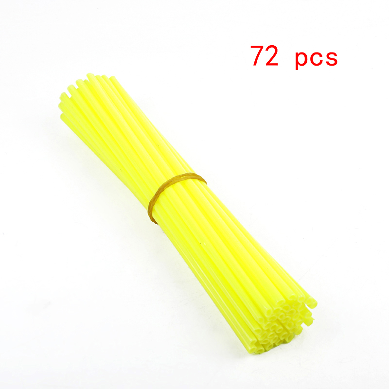 Jaune fluorescent 72pcs