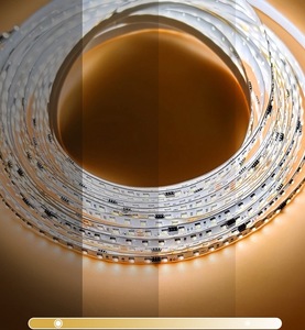 Akıllı uzaktan kumanda 24V iki renkli SMD2835 LED şerit ışık 126LED/m 12 Decoration m bakır gövde LED ışık dekorasyon için - Product Image 5