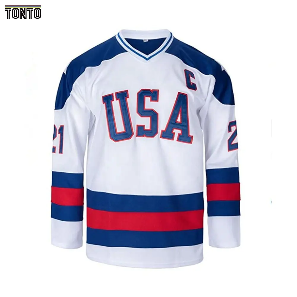 Maillot de Hockey sur glace entièrement personnalisé, nouveau Style de qualité supérieure, vente en gros